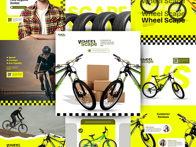 Bicycle Poster Designs | Social Media Post Designs banner banner design flyer design instagram post instagram poster poster poster design social media banner social media banner design social media post social media post design social media poster social media poster design