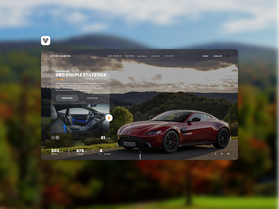 Aston Martin 🏎️ app branding design graphicdesign icon illustration logo ui uidesign userinterface ux web web design web ui web ui ux web ux website website concept website design websites