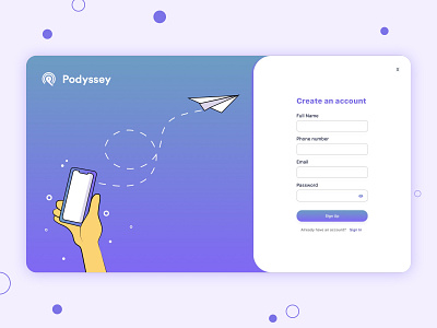 UI Challenge #001-Sign up page account daily ui daily ui challenge dailyui dailyui 001 design illustration log in logo mark mobile app sign up sign up form sign up ui sketch travel ui ux design uidesign user interface ux ui ux ui design