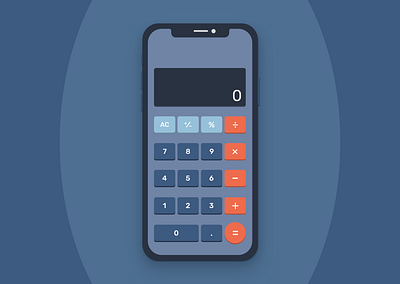 daily ui 004 - calculator calculator dailyui dailyui 004 math ui uidesign