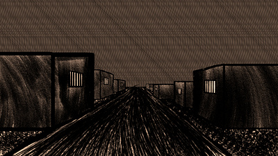 sketch for [DAY40] abstract abstract art artwork creepy drawing horror horror art pattern perspective scary sketch