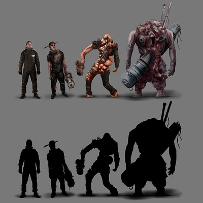 Creature designs animation art character creature design digital drawing game illustration monster