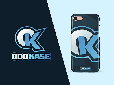 OddKase Logo branding design graphicdesigner illustration logo logodesign logodesigner logotypes oddkase phonecase typography vector web