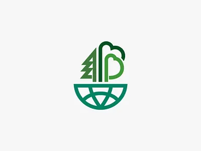 nature world line art app design icon illustration line art logo design logo mascot logo nature vector