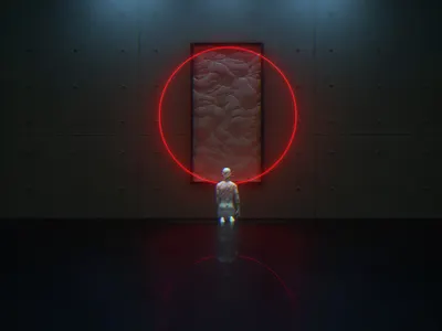 Deep 3d cinema4d motion octane sci fi