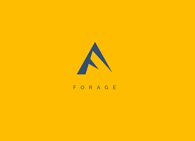 Forage Logo Concept branding logo