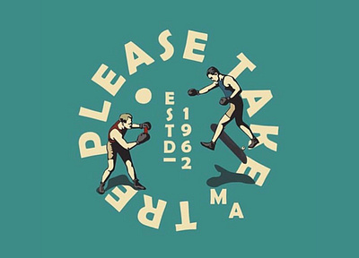 Please take ma tre art artwork badge design bandmerch branding clothing brand design design for sale drawing ink