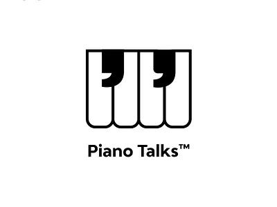 Piano Talks branding design logo logo logodesigner logos l0go logobranding logodesign logodesigner logodesigns logoinspiration logos