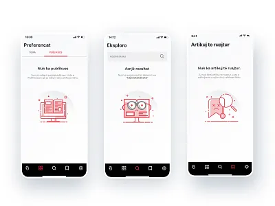 Buletin App / UI Illustrations book illustration branding computer explore laptop laptop illustration logo magazine minimal design minimal interface pc preferences save save illustration saved saved illustration search ui userinterface ux