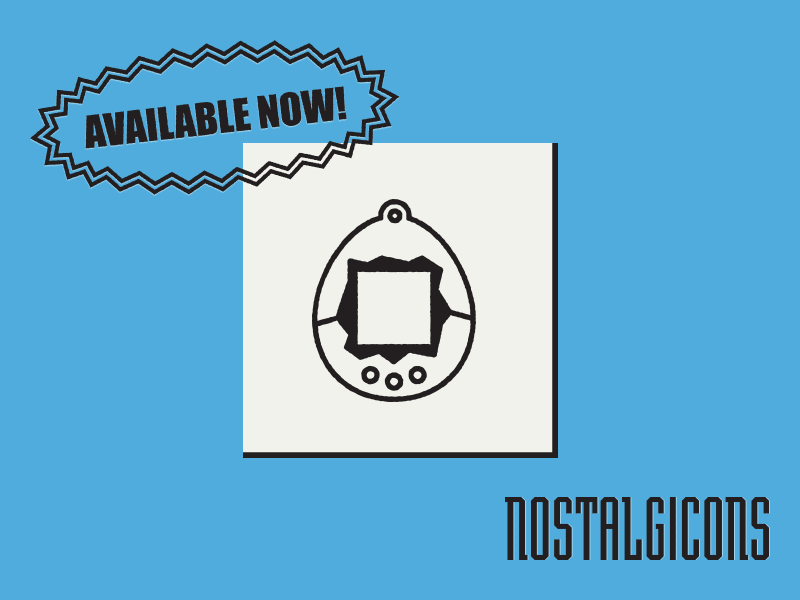 NOSTALGICONS 1990s 90s icon icon pack icons nostalgia retro vector