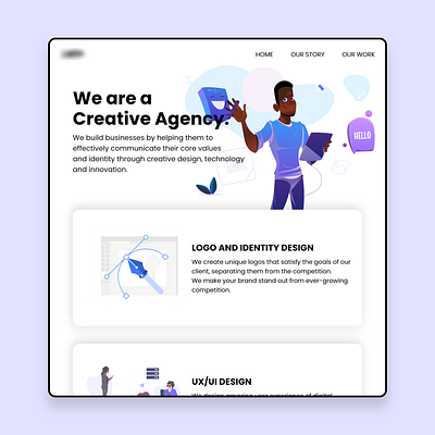 Creative Agency Website creative agency design agency ui ui design uidesign uiux user experience user interface ux ux design uxui web design website website design