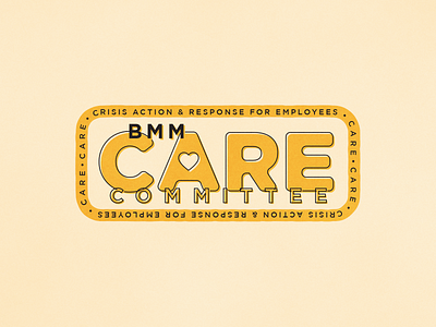 CARE Committee branding design logo type vector