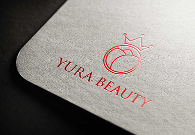 Yura Beauty Logo Design branding design logo logo design logo designer logodesign logos logotype makeup typography vector