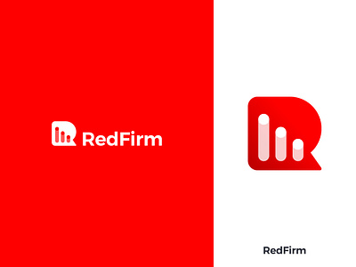 RedFirm Logo app branding creative design identity lettering logo market minimal stock typeface typography ui web
