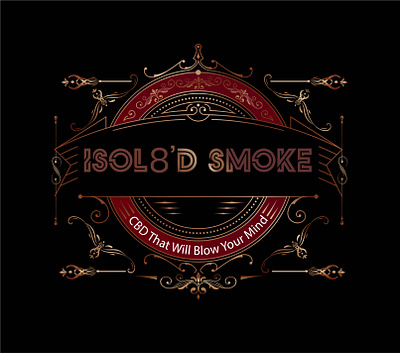 ISOL8'D Smoke advertising branding design graphicdesign graphicsdesign illustration logo logo design logos