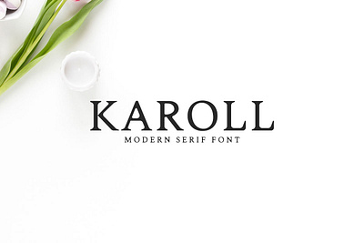 Free Karoll Serif Font classic font clean font display font elegant font logo font modern font serif font text font trendy font typography font