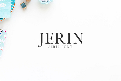 Free Jerin Serif Font classic font clean font cover font display font elegant font essential font handwritten logo font love font modern font serif font