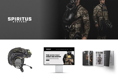 Spiritus Systems brand guide branding design ecomm icon logo marketing military packaging photography product retouching spiritus systems strategy style guide styling tactical web website