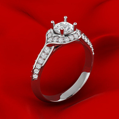 Unique MAMJAN Engagement Ring 3D Model jewel jewelery jewellery jewelry jewelry design jewelry designer jewels matrix rhino3d rhinoceros