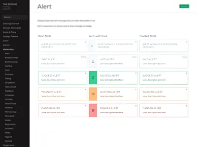 Alert Component alert alerts design system vue