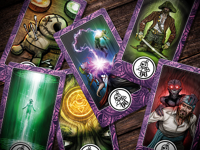 VOODOO animation board game design games illustration kickstarter pirates tabletop