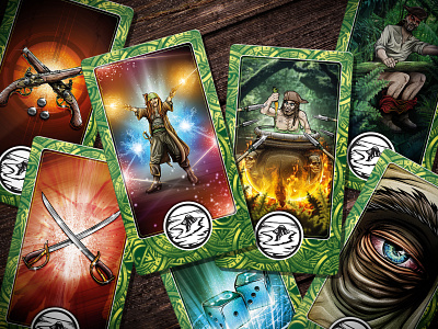 ISLAND board game games illustration kickstarter pirates tabletop