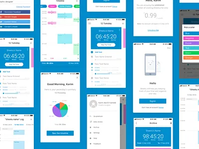 Sheetu App app design flat ios iphone mobile app mobile application sketch ui ux