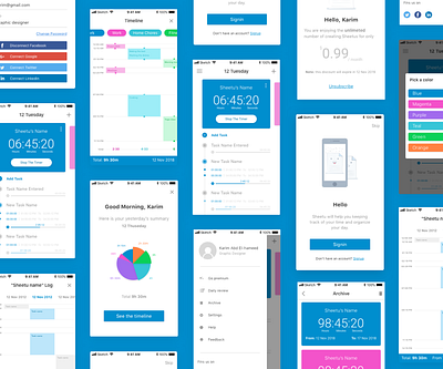 Sheetu App app design flat ios iphone mobile app mobile application sketch ui ux