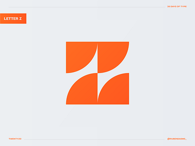 36 days of type: Letter Z 36daysoftype brand branding concept design designer identity logo logodesigner logomark logotype mark minimal