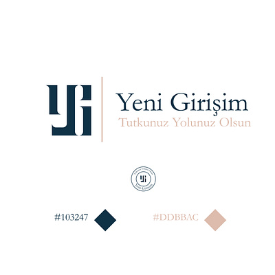 Yeni Girisim Brand Identity brand design brand identity branding branding design business card design design flat icon identity identity branding logo logo design minimal minimalist logo design vector yb