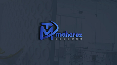Meheraz Telecom Logo branding design icon logo logodesign typography vector