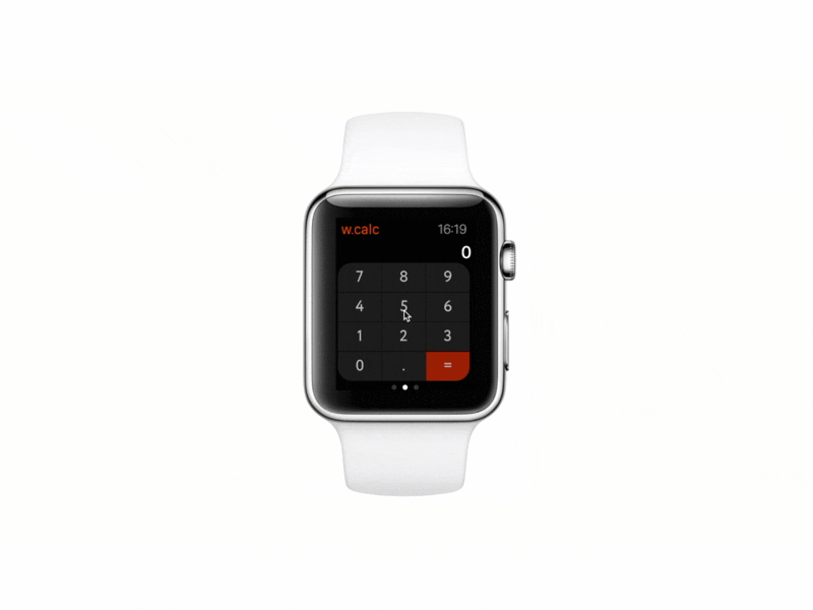 w.calc - wearable calculator [Apple Watch] app app design apple design apple watch apple watch design calculator calculator app calculator ui smartwatch ux ux design ux strategy watchos wearable wearable tech wearables