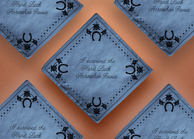 Hard Luck Horseshoe Revue bandana western