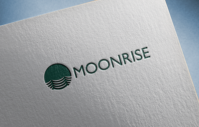 Moonrise logo art branding design illustration logo ui ux vector web website