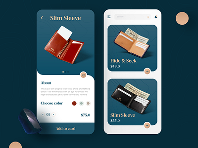 Daily UI - 06 app app design bellroy clear design ecommerce ecommerce app mobile mobile app shop ui ux wallet