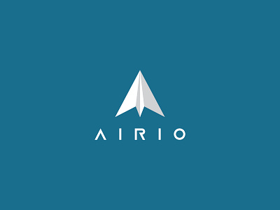 Airio Logo Design Challenge Day 26 abstract airio airplane airways brand branding creative dailylogo dailylogochallenge day 26 design logo logodesign logodesignchallenge logodesigners paper papercut