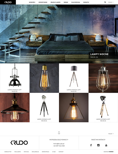 KRUDO branding design logo minimal ui ux web website