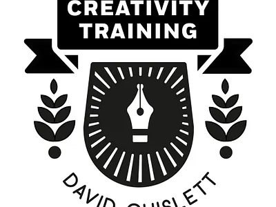 Creativity Training logo amsterdam black blackandwhite branding creative creativity creativity training decorative design logo logo design pen style writing