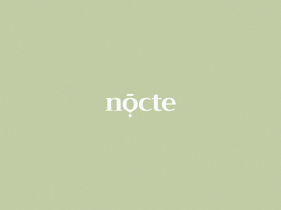 Nocte logo brand clean cosmetic cosmetics cosmetics logo dental design hunap hunapstudio identity kapor logo minimal