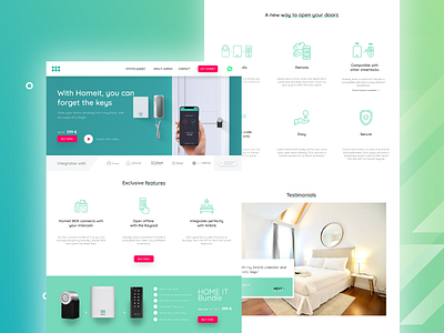 Trendy Landing page landing page landing page ui responsive webside website design