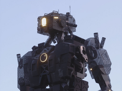 Going shopping in 2020 art cg design mech render robot