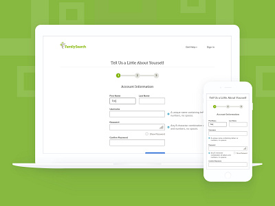 Simplified Registration registration registration form registration page