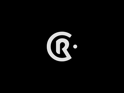 CR branding design hand lettering lettering logo logotype monogram vetoshkin