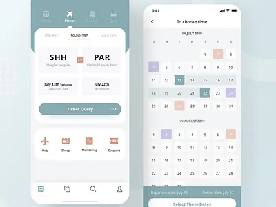 Good helper of time app branding design flat homepage logo ui vector