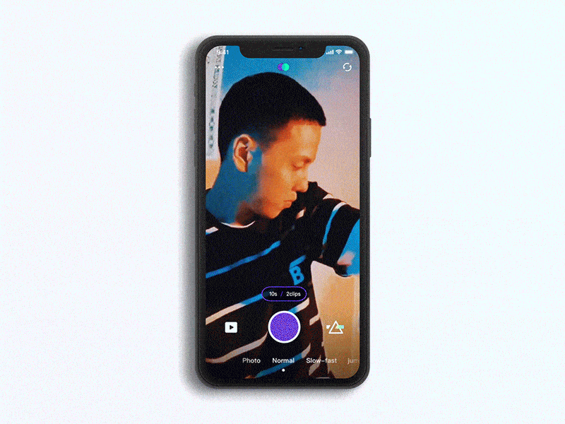 AR camera - PARTYNOW app appdesign interaction design productdesign ue ui userexperiencedesign userinterface ux