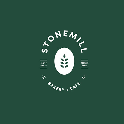 Stone Mill Bakery bakery branding branding design bread cafe design illustration restaurant small business