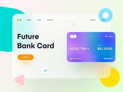 Bank card app card card design design icon illustration team ui ux 应用 设计