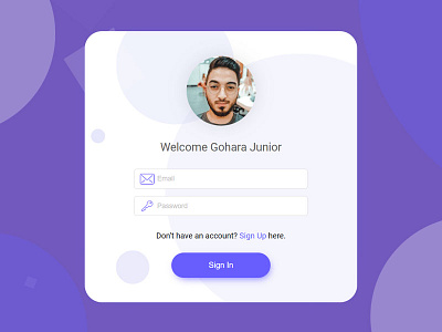 Animated Login Form animation css developer github html javascript