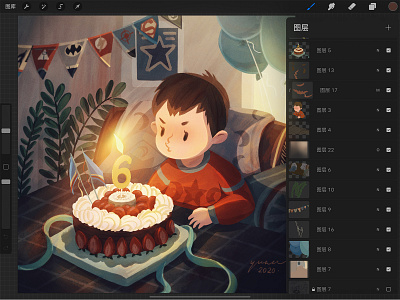 Happy Birthday！ illustration 插图