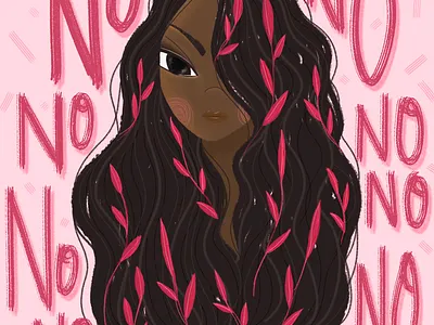 NO female girl illustration nature